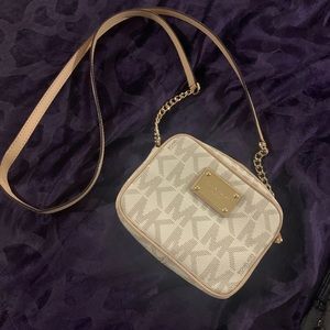 Michael Kors leather crossbody bag